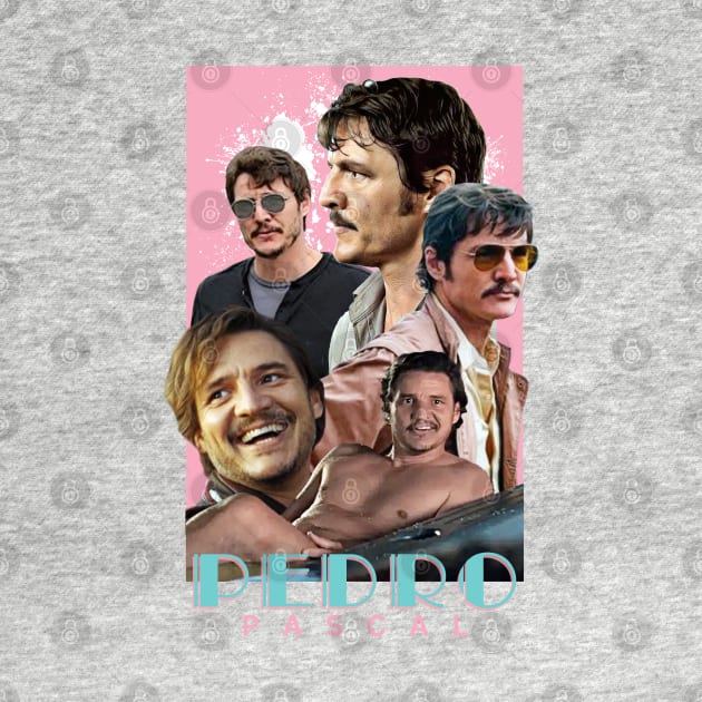 Pedro Pascal by sticker happy